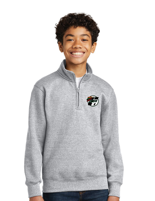 Core Fleece 1/4 Zip Pullover-PC78YQ- youth and adult