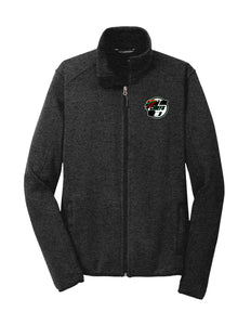 Sweaterfleece Full-Zip- F232- Grey or black