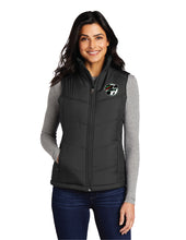 Load image into Gallery viewer, Ladies Puffy vest- L709- Black or White